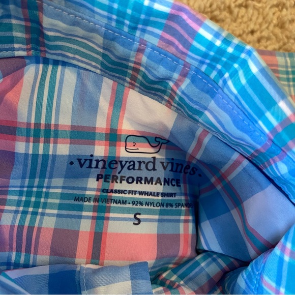 Vineyard Vines Performance Classic Fit Whale Shirt Long sleeve button down - Picture 3 of 4